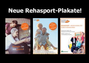 Neue Rehasport-Plakate für unsere Netzwerkpartner zum selbst drucken lassen