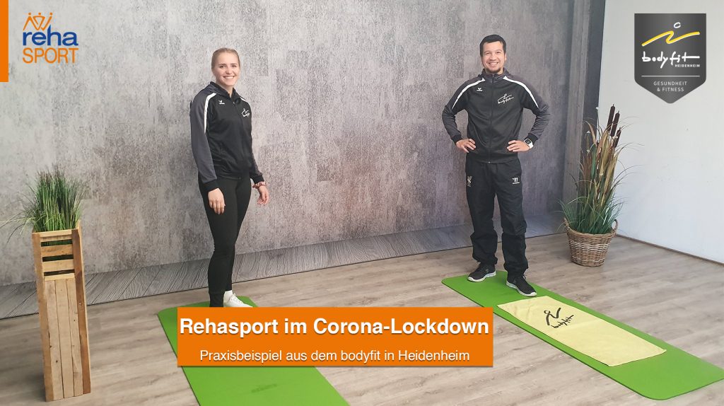 Rehasport im Corona Lockdown - Erfahrt mehr im Interview mit Thomas und Hanna aus dem bodyfit in Heidenheim