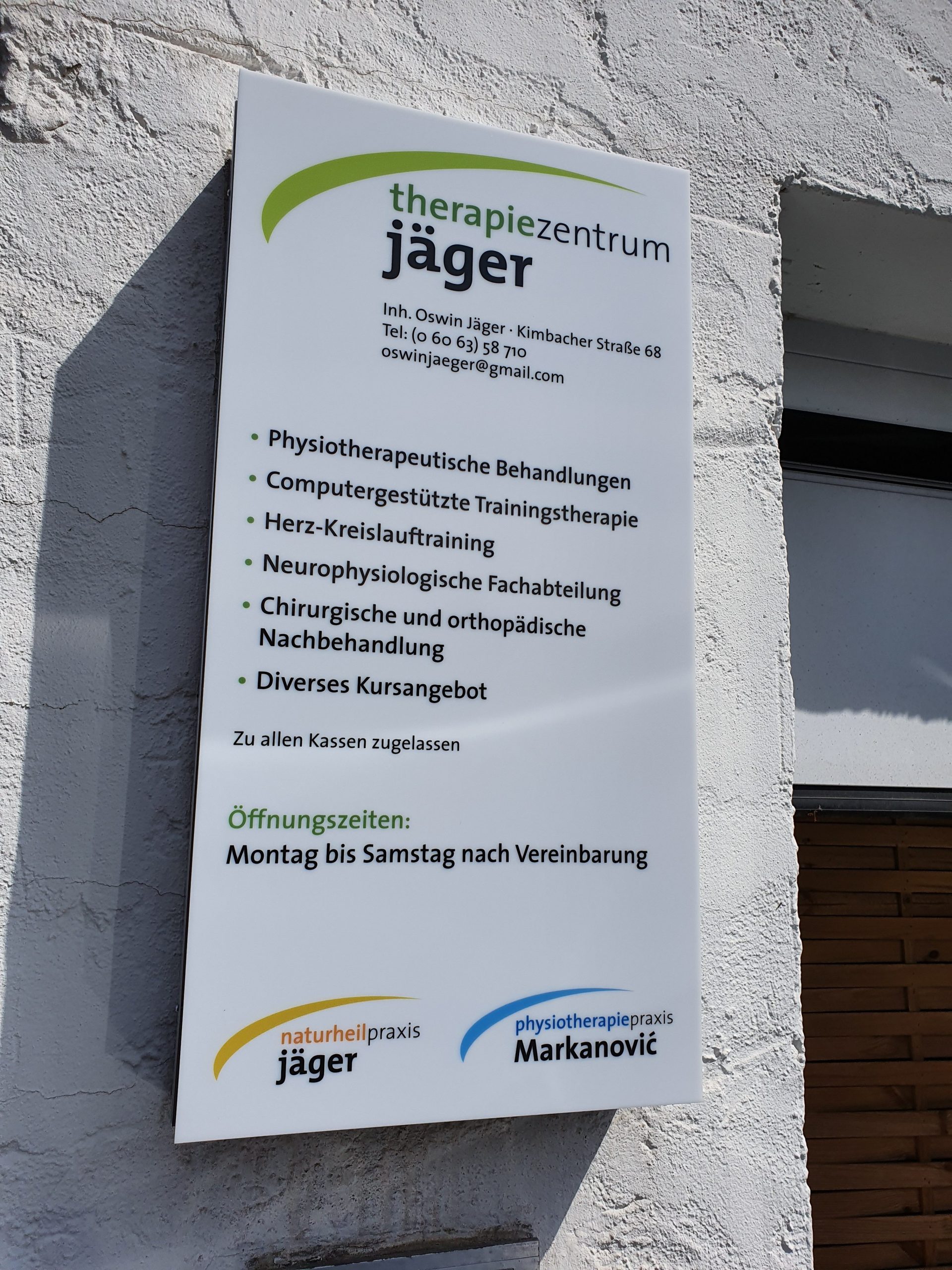 Rehasport in Bad König - Therapiezentrum Jäger
