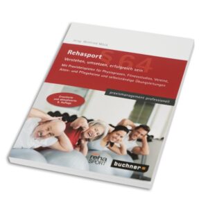 Rehasport-Buch in der 8.Auflage TeamRehasport