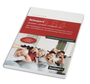 Rehasport-Buch in der 8.Auflage TeamRehasport
