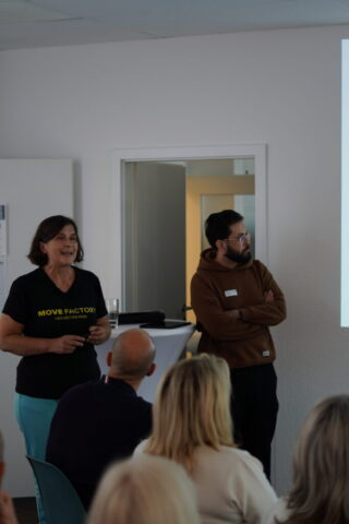 DSC08270 Anke Klein Fathi Alnasser 683x1024 - Rehasport-Netzwerktreffen: Beratung, Betreuung und Austausch im Mittelpunkt
